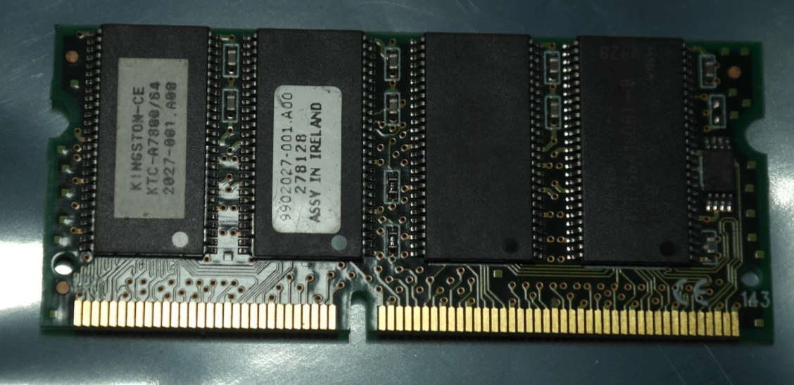 Mémoire RAM Kingston Fury Impact SO-DIMM DDR4 3200 MHz 64 Go 2 X 32 Go Cl20 Noir