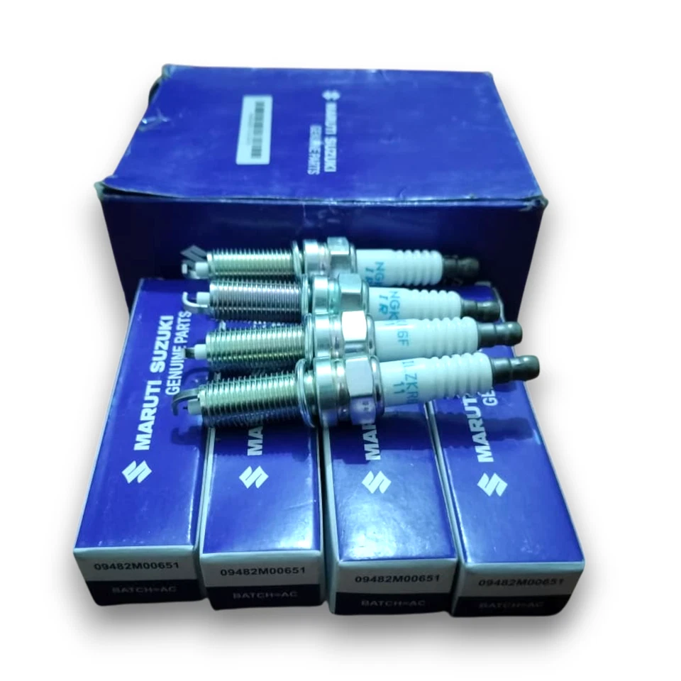 NEW Genuine NGK ILZKR6F11 Spark Plug 09482M00651 For Suzuki Fronx Baleno Swift - Image 2 of 4