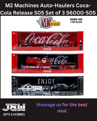 M2 Machines Auto-Haulers Coca-Cola Release S05 Set 56000-S05 1/64