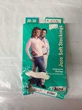 Juzo Soft 20-30 mmHg Compression Stockings in Beige,Size 3, AD Open Toe SHORT