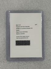 2024 PANINI IMPECCABLE BRYSON DECHAMBEAU #1 LIV LUMINARIES GOLD AUTO /10