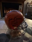 Jim Brown Signed Mini Helmet With 3 Inscriptions Browns