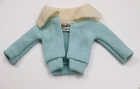 Vintage Barbie Mood For Music #940 Blue Cardigan Sweater Very Nice 1962 Mattel