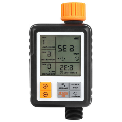 JY Automatic Smart LCD Display Electronic Garden Water Timer Watering Irr 3