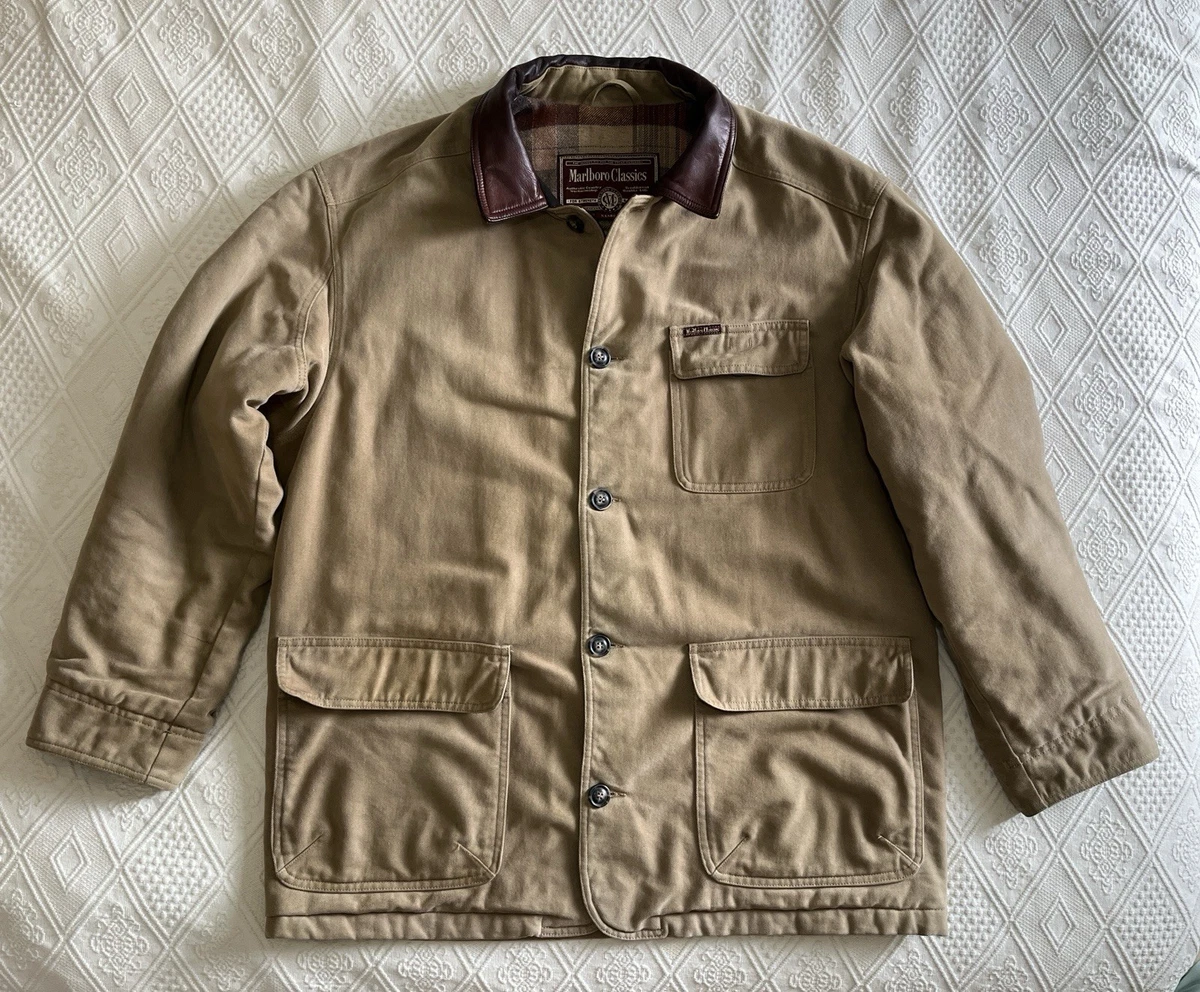 Marlboro Classics Cotton Outer Shell Brown Coats, Jackets