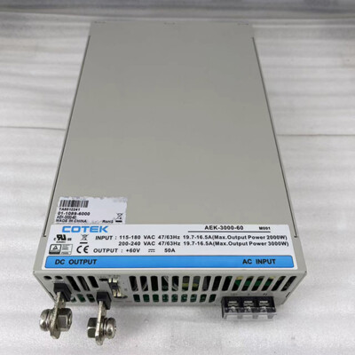 1 Pc. New AEK-3000-60 Switching Power Supply 60V 50A 3000W