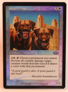 MTG - [ Guard Dogs ] - FOIL - Near Mint! Planeshift Magic the Gathering 