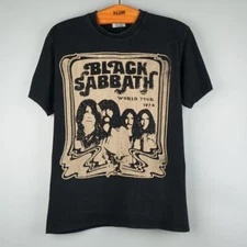 1990s Black Sabbath World Tour 1978 Retro Style Tshirt Reprint S-5XL KH11808