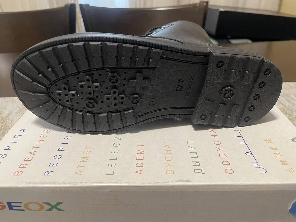 Kids Black Boot Size 34 (U.S. 4) - Image 4 of 4