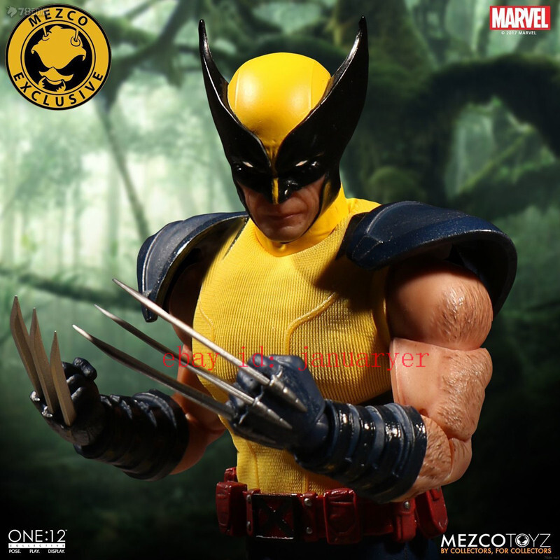 Perfect Mezco Toyz 1/12 Wolverine Action Figure In Stock New