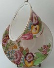 Vintage Royal Albert Art Deco "Bouquet" Bone China Cup & Saucer England — photo 1