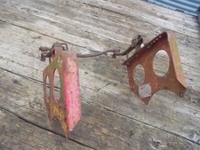 Farmall Av A High Crop Ih Tractor Seat Frame W/ Original Serial Number Tag