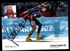 Katrin Apel Autogrammkarte Original Signiert + A 106182