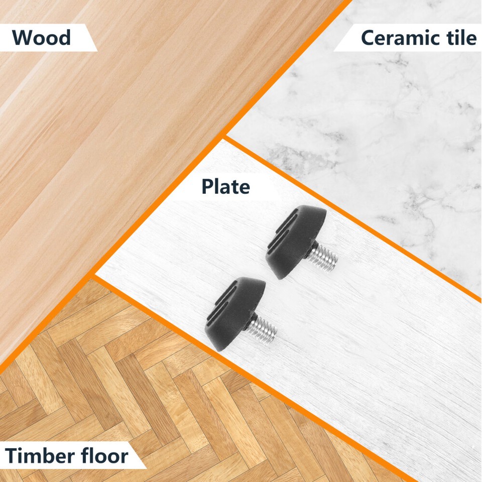 100 Pcs Feet Table and Chair Mats Adjustable Furniture Legs Patio