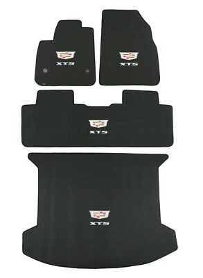 Lloyd Mats VELOURTEX Ebony 4PC FLOOR MAT SET 2017 to 2021 Cadillac XT5