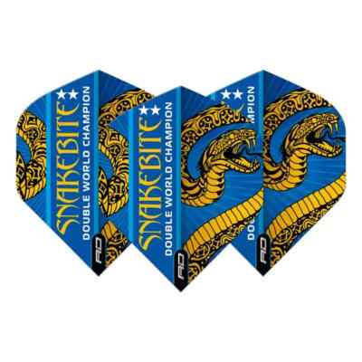 Red Dragon Flight - Hardcore Peter Wright Snakebite Blue/Gold Standard (Flight)