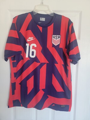 Nike USA US Soccer USMNT 2021 Away Jersey Ricardo Pepi #16 Size L