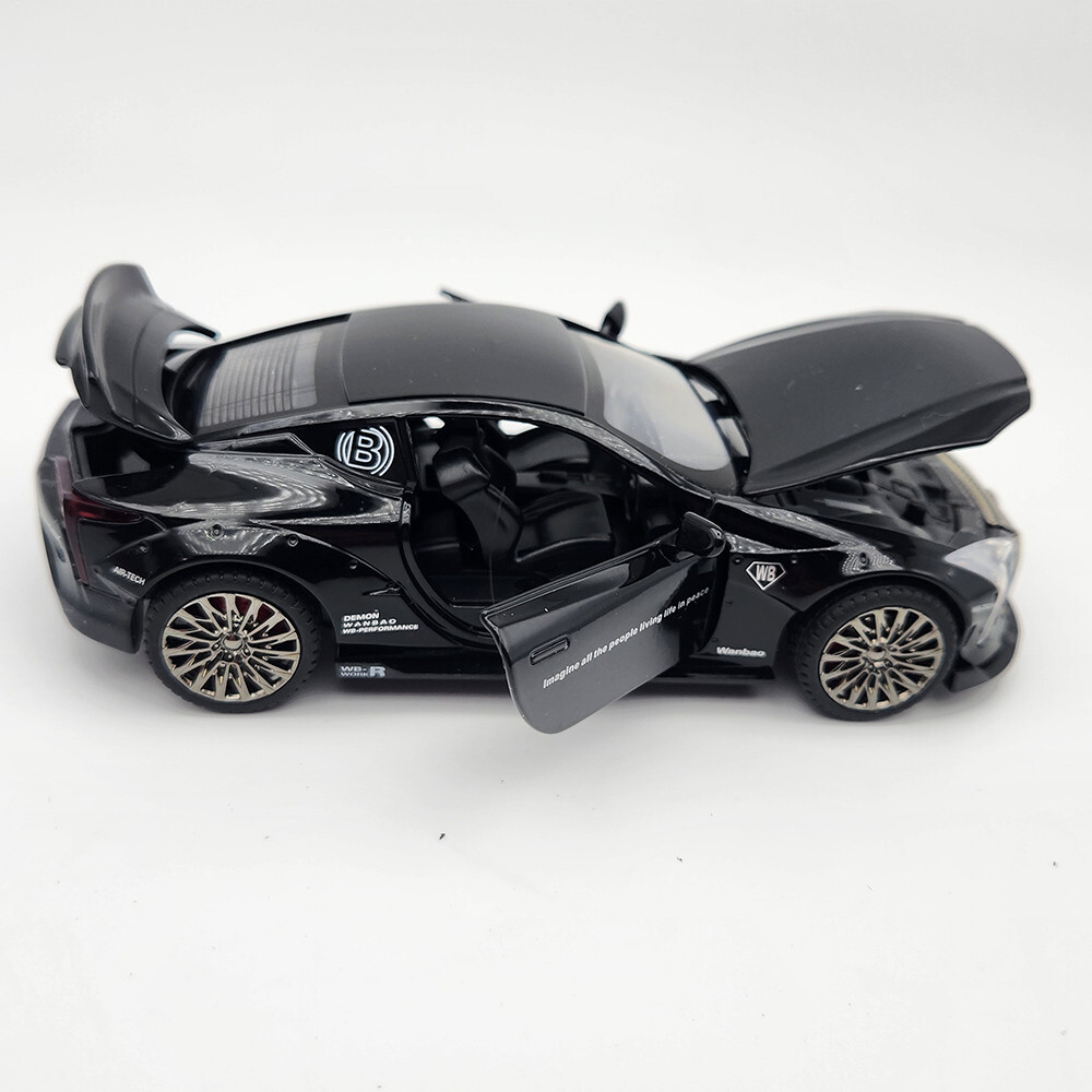 2022 Lexus LC500 - Right Hand Drive - 1:32 Diecast Model - Black