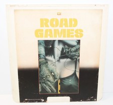 VideoDisc CED Disc- Road Games - Stacy Keach J. Lee Curtis 1981 Quest Thriller