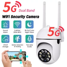 NEW Wireless 5G WiFi Security Camera System Smart Outdoor Night Vision 1080P