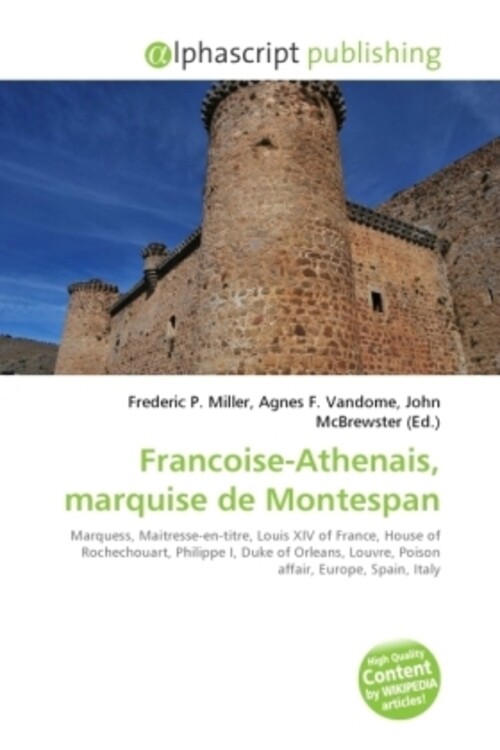 Thumbnail - Frederic P. Miller (u. A.) | Francoise-athenais, Marquise De Montespan