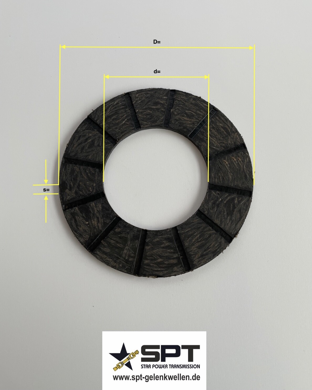 Reibscheibe für Rutschkupplung Reibkupplung Überlastkupplung Variante auswählen
