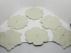 Elegant Snowflake Place Settings Flatware Silverware Sleeves Embroidered Set 6 — photo 2