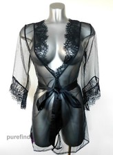 L'AGENT BY AGENT PROVOCATEUR IDALIA GOWN, KIMONO SIZE S, AP 2, UK 8-10, BNWT