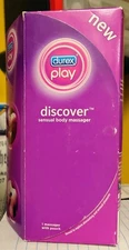 Durex Play Discover Sensual Body Massager NEW in Box w/ Pouch.Free shipping.