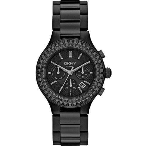 Dkny Women's Chambers NY2226 Black Ceramic Quartz Watch