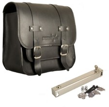 Satteltasche 17ltr Halter abnehmbar passend für Harley Davidson Street Bob -2017