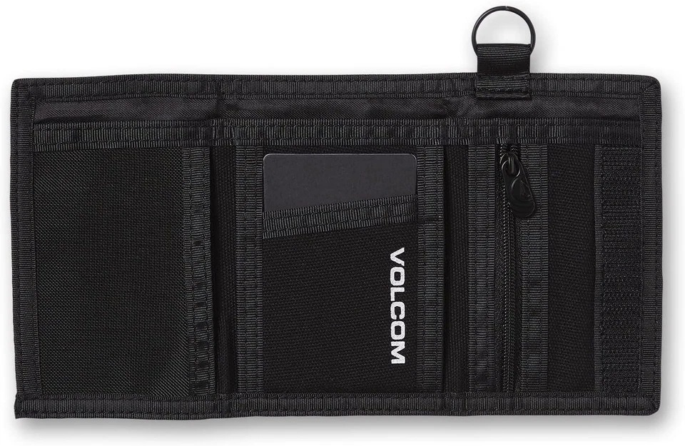 Volcom Box Stone Wallet, Black - NEW - Image 3 of 3
