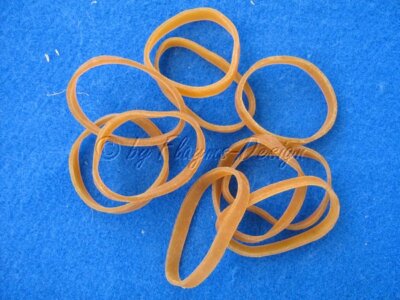 Gummiringe 50mm Durchmesser (10) 7x2mm Tragflächengummis