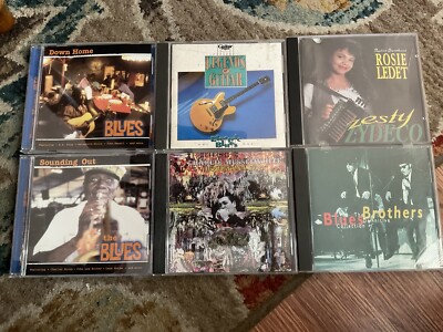 BLUES VARIETY CD LOT (6).
