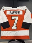 Bill Barber Signed Custom Philadelphia Flyers Hockey Jersey OKAUTHENTICS Cert