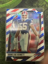 2024 Panini Prizm - Cornelius Bennett #36 Red White & Blue Prizm