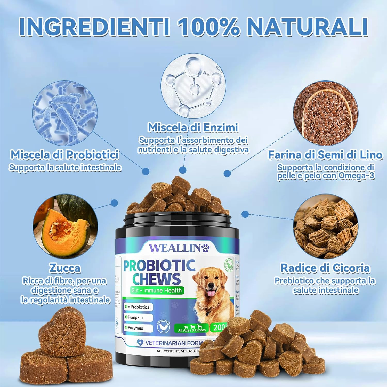 Probiotici per Cani e Prebiotici: Benessere Intestinale e Digestione - 3