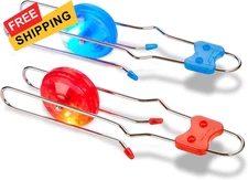 Playbees Light Up Gyro Wheels Classic Vintage Trick Yoyo Retro Rail Twister,... 