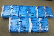 250 x Asatex Überschuhe weiß blau Einheitsgröße / Laufsohle 41x16cm / Restposten
