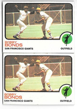 BOBBY BONDS PAIR 1973 TOPPS 145 SAN FRANCISCO GIANTS YANKESS ANGELS ALL-STAR