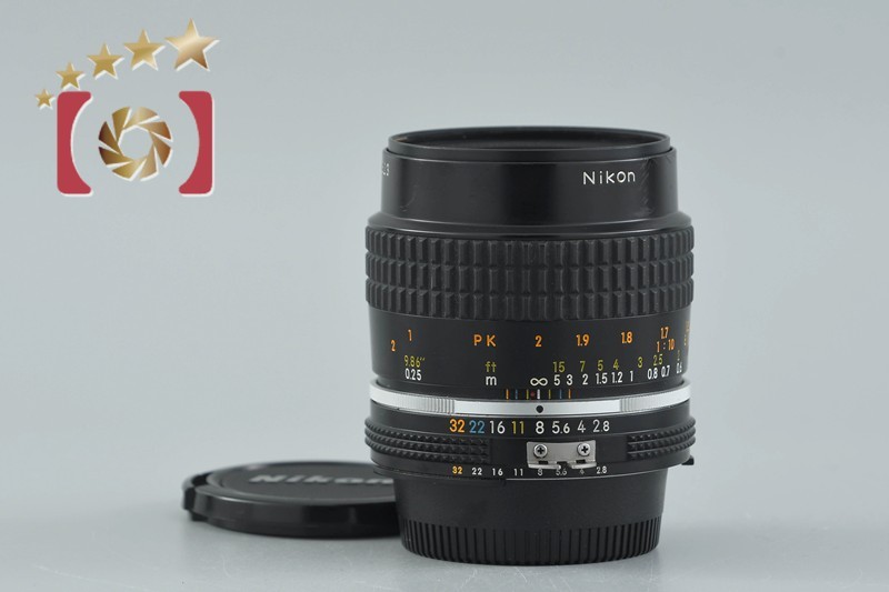 ★美品★ Nikon Ai-s Micro-Nikkor 55mm 1:2.8 Nikon Micro-NIKKOR 55mm f/2.8 Ai-S