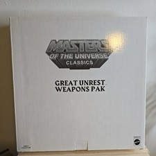 MOTU Masters of the Universe Classics GREAT UNREST WEAPONS PAK