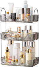 3 Tier Bathroom Organizer Countertop Makeup Perfume Tray Skincare Organizer for
