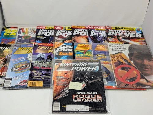 Lot of Nintendo Power & Other Video Games Magazines - Various Condition