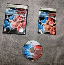 WWE SmackDown vs. Raw 2007 Xbox 360 CIB Complete Manual WWF Wrestling Smack Down