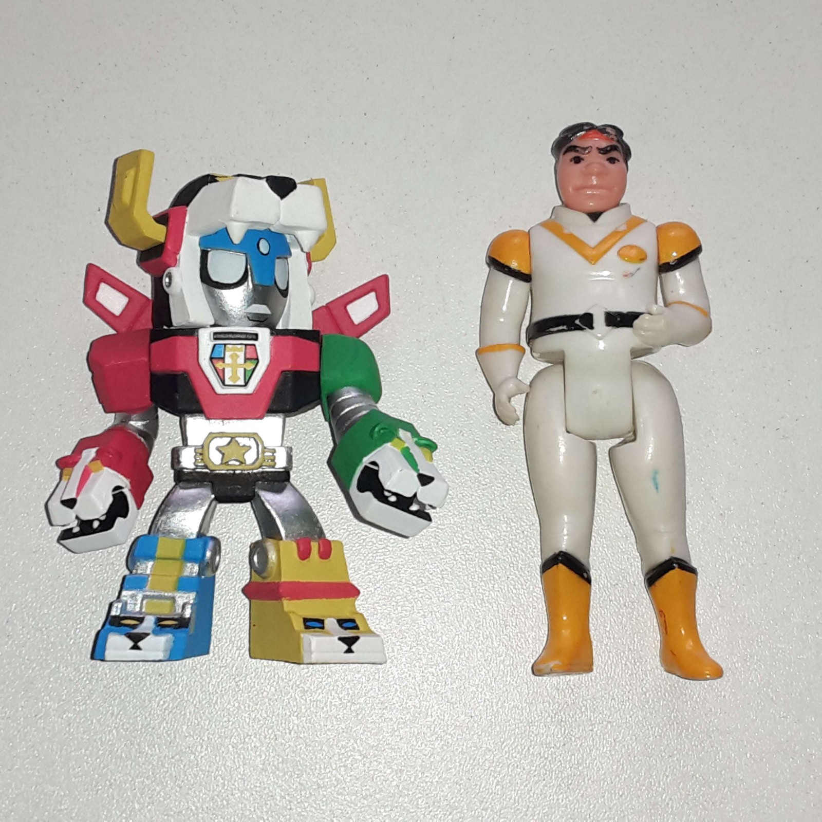 Vintage Action SciFi Figuren VOLTRON von Mattel 1984 & Funko Mystery Minis 2015