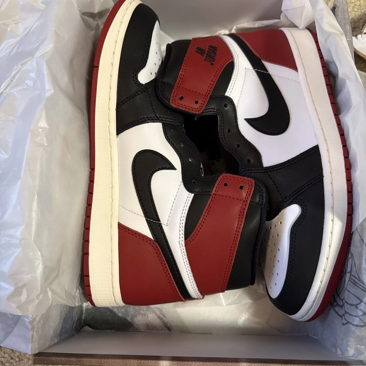 Jordan 1 Retro OG High Black White for Sale - Authenticity  display picture 2