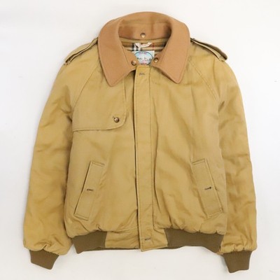 Vintage Clear Creek Bomber Jacket Size Large Plaid Lined