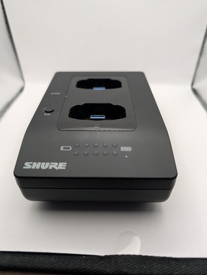 Shure  2 Channel Networked Charging station/dock (MXWNCS2), Microflex compatible