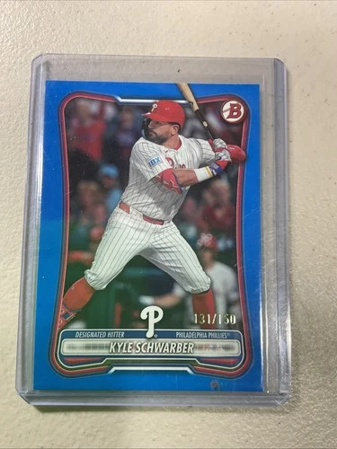 Kyle Schwarber 2026 Bowman Kyle Schwarber #20 Blue